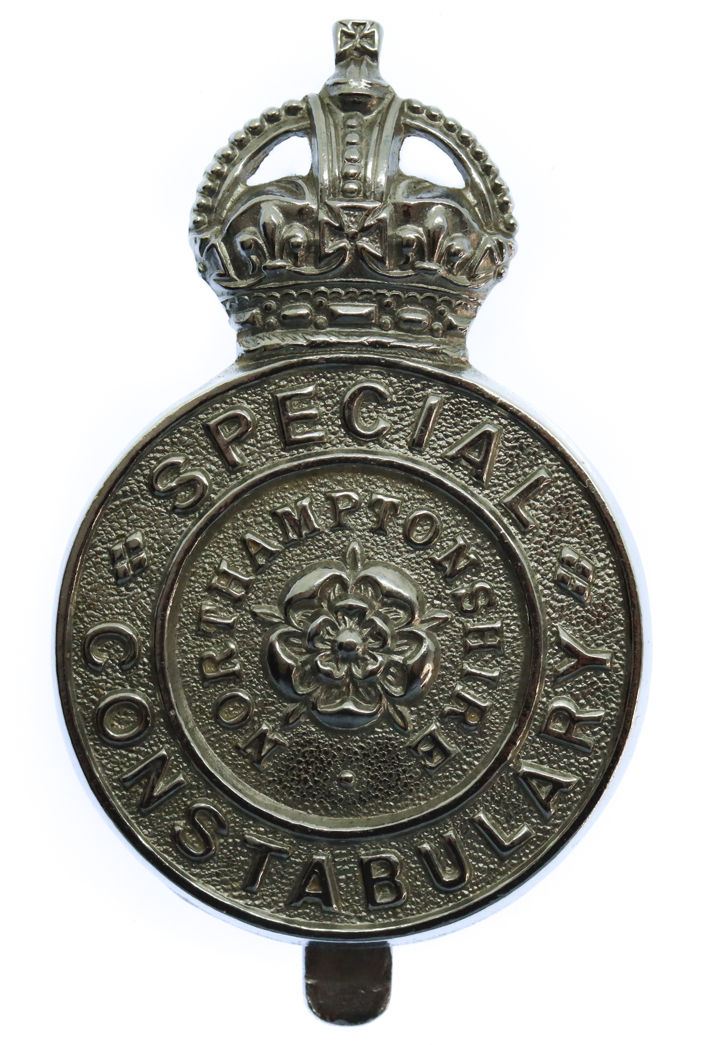 Northamptonshire Special Constabulary Cap Badge - King's Crown