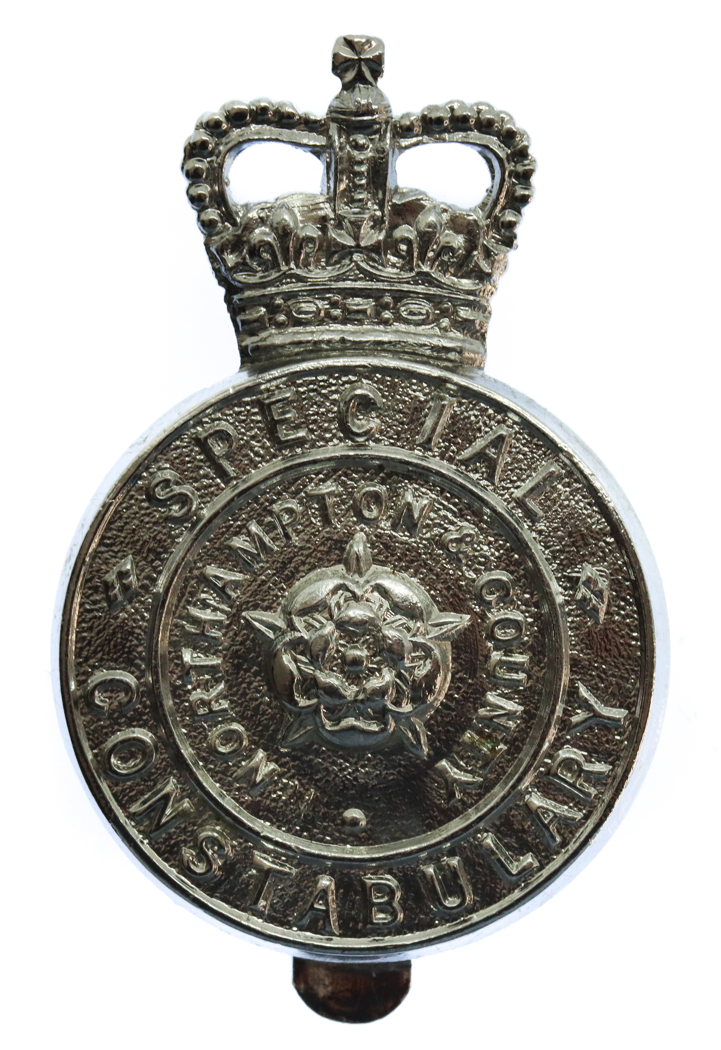 Northampton & County Special Constabulary Cap Badge - Queen's Crown