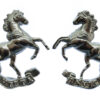 Pair of Kent Constabulary Collar Badges