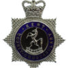 Kent County Constabulary Senior Officer's Enamelled Cap Badge - Queen's Crown
