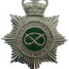 Staffordshire Police Enamelled Helmet Plate - Queen's Crown
