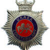 United Kingdom Atomic Energy Authority (U.K.A.E.A.) Constabulary Enamelled Helmet Plate - Queen's Crown