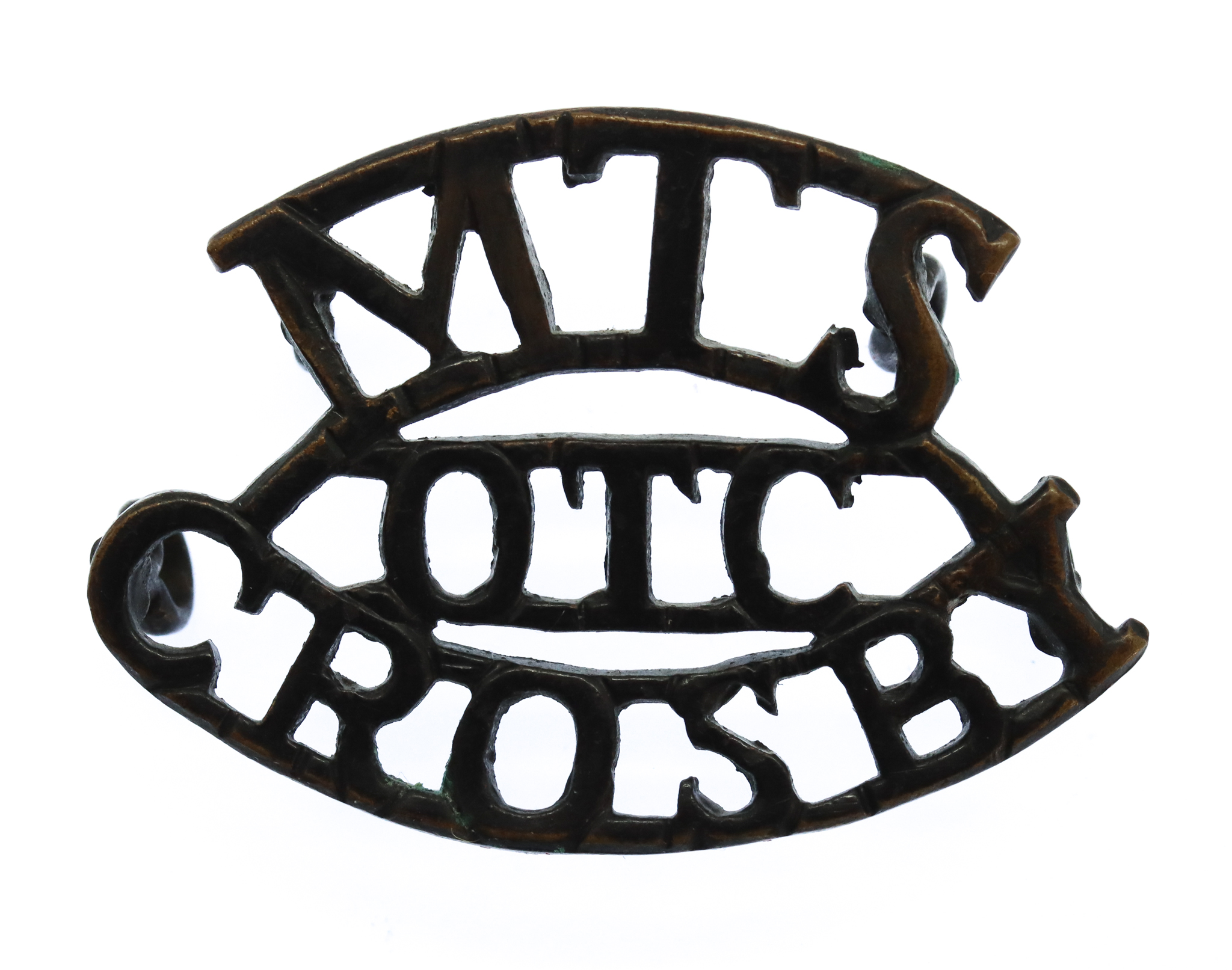 Merchant Taylors School, Crosby O.T.C. (M.T.S./O.T.C./CROSBY) Shoulder Title
