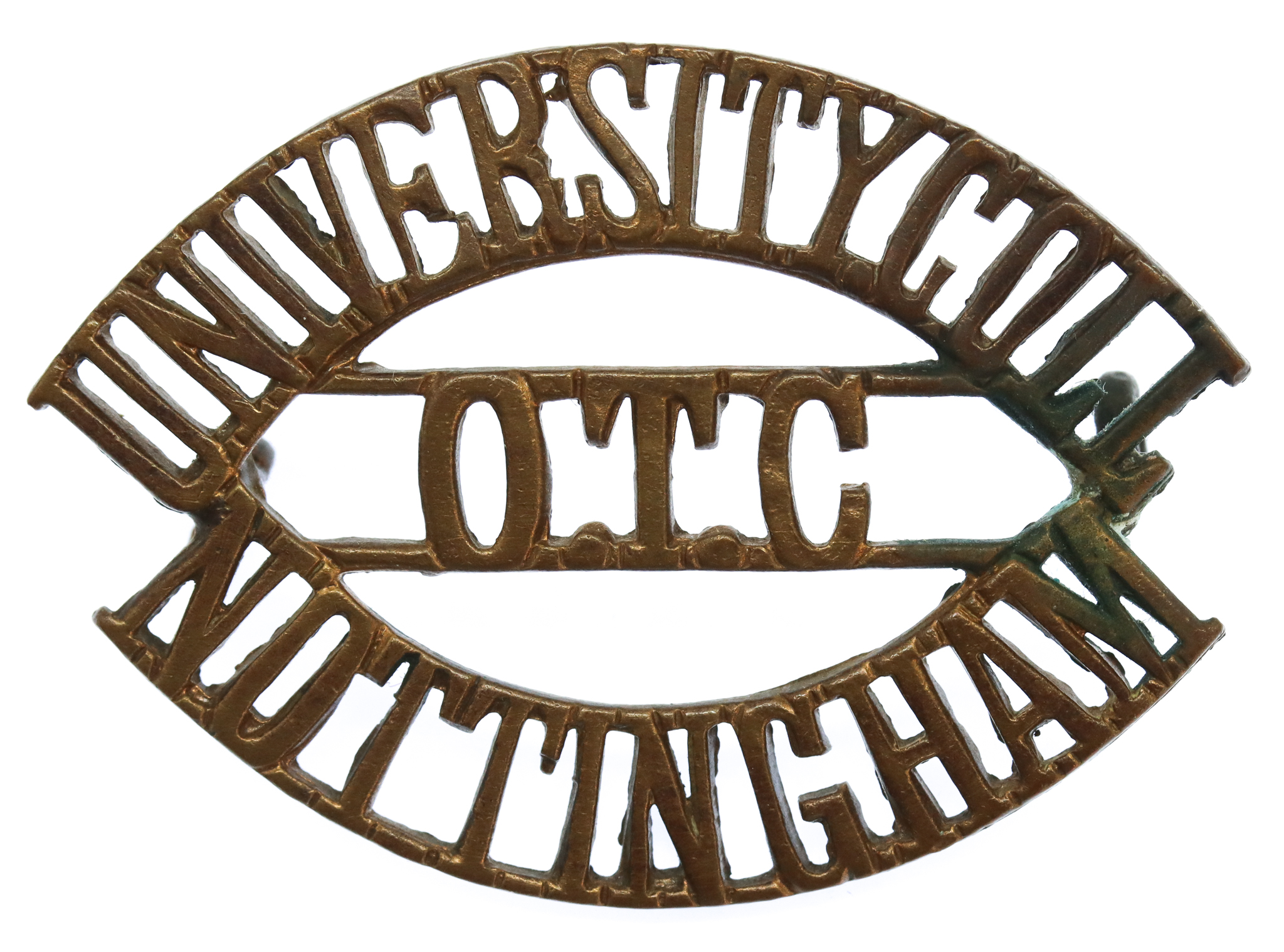 Nottingham University College O.T.C. (UNIVERSITY.COLL/OTC/NOTTINGHAM) Shoulder Title