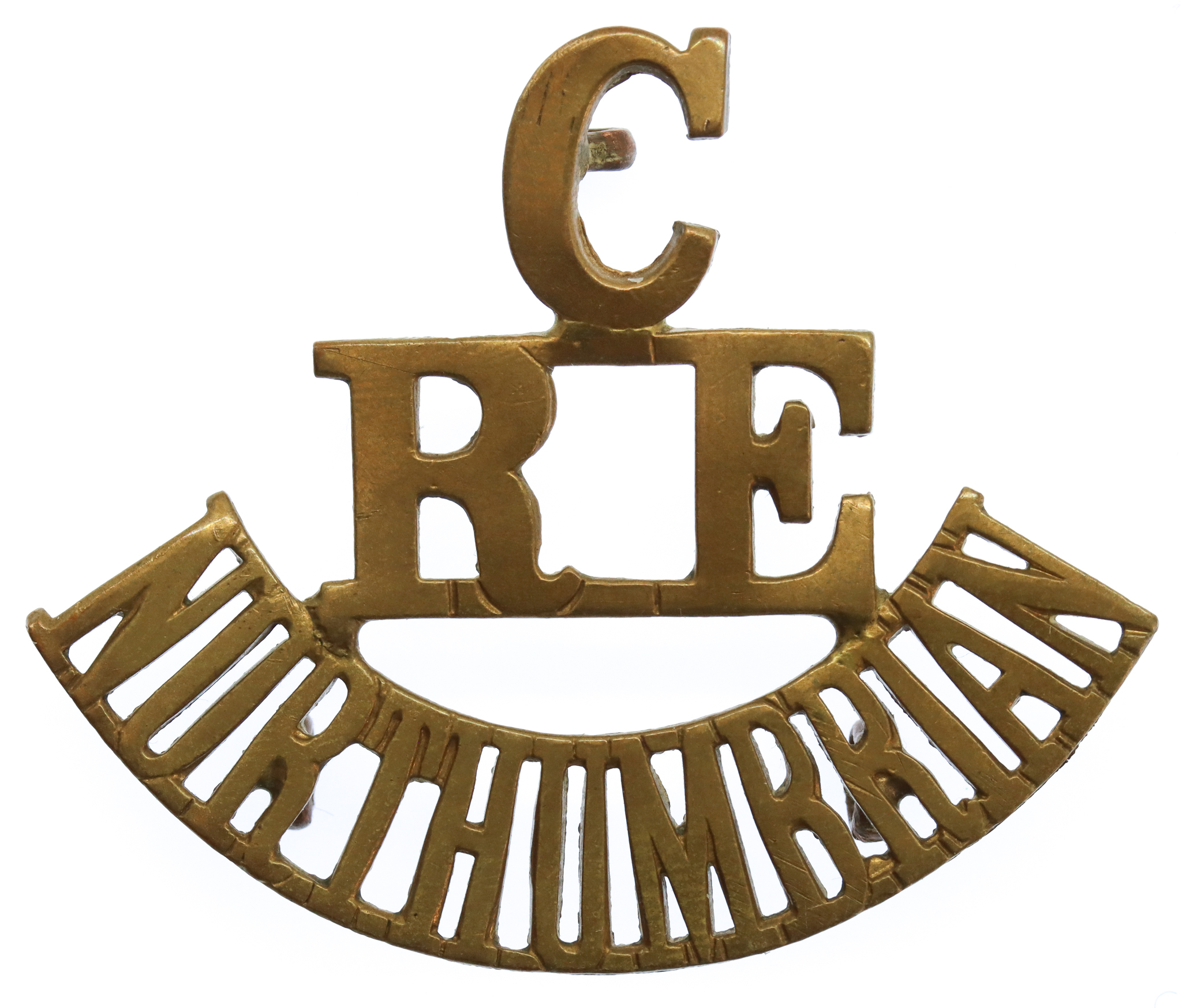 Newcastle Modern School Cadet Corps, Northumbrian Divisional Engineers (C/RE/NORTHUMBRIAN) Shoulder Title