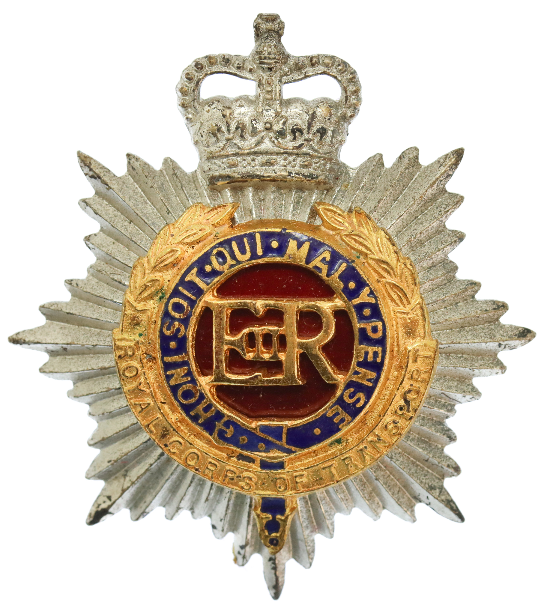 EIIR Royal Corps of Transport (R.C.T.) Officer's Cap Badge