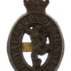 Royal Corps of Signals WW2 Plastic Economy Cap Badge