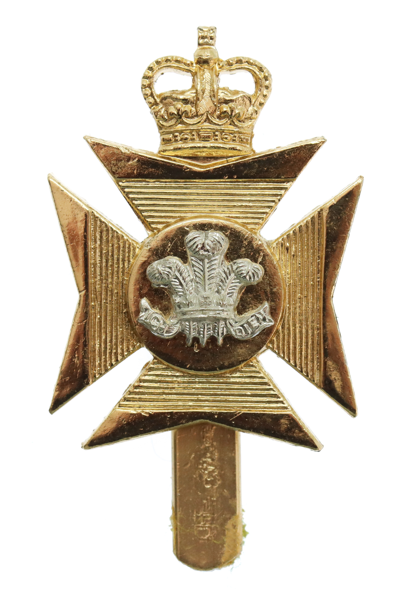 Royal Wiltshire Territorials Anodised (Staybrite) Cap Badge
