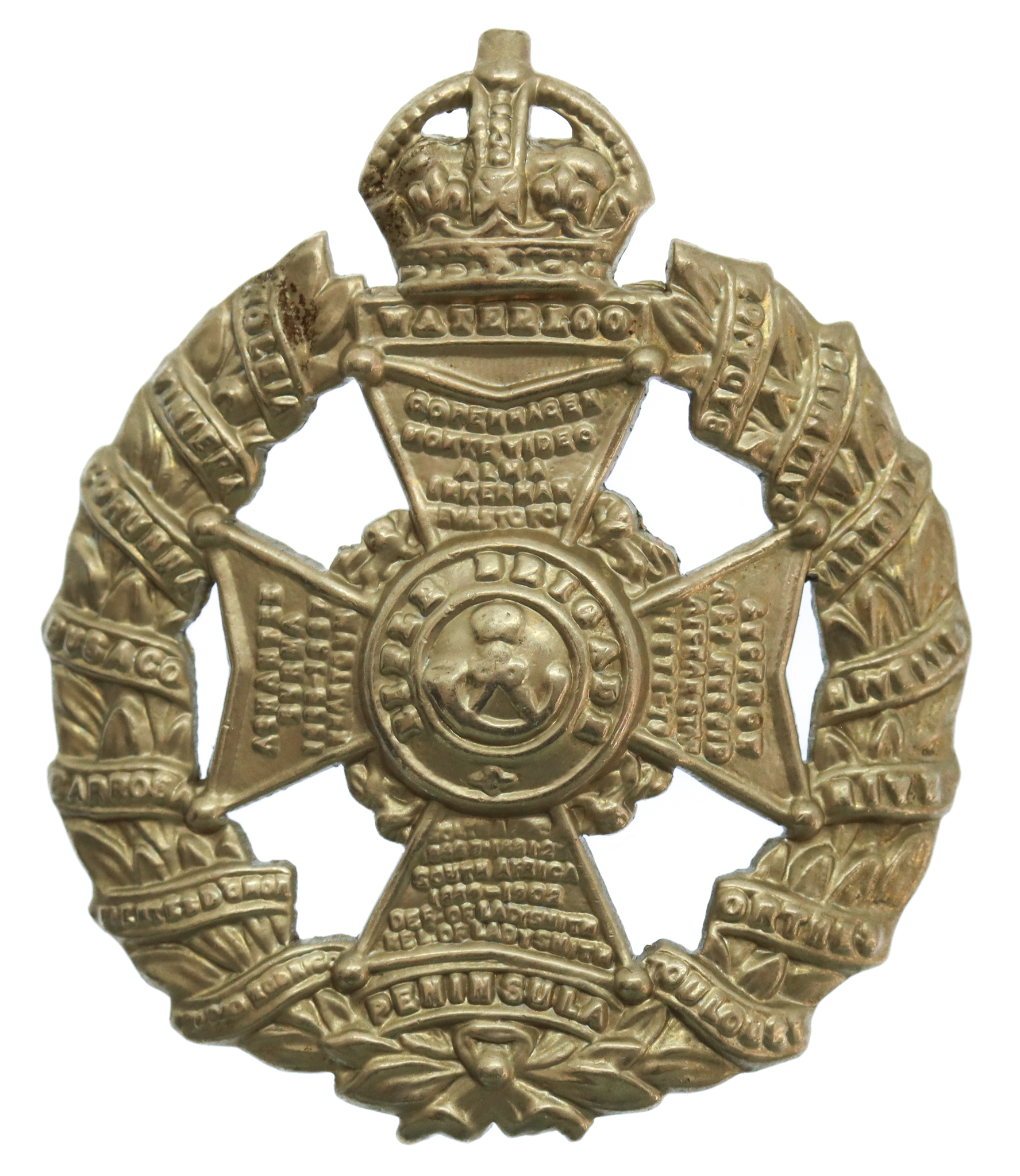 Rifle Brigade Cap Badge - King's Crown