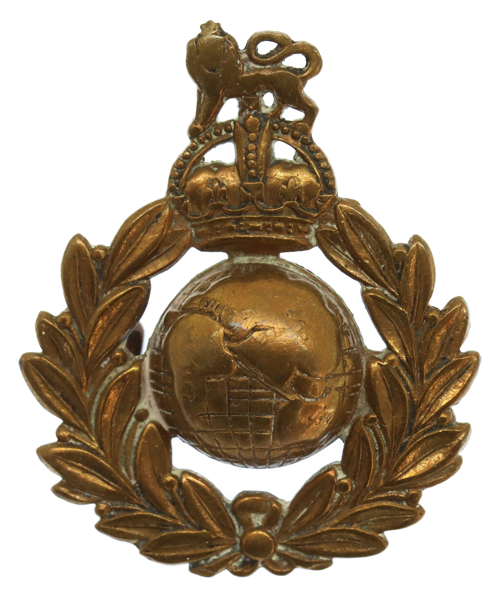 Royal Marines Cap Badge - King's Crown