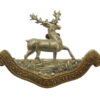 Bedfordshire & Hertfordshire Regiment Bi-metal Collar Badge