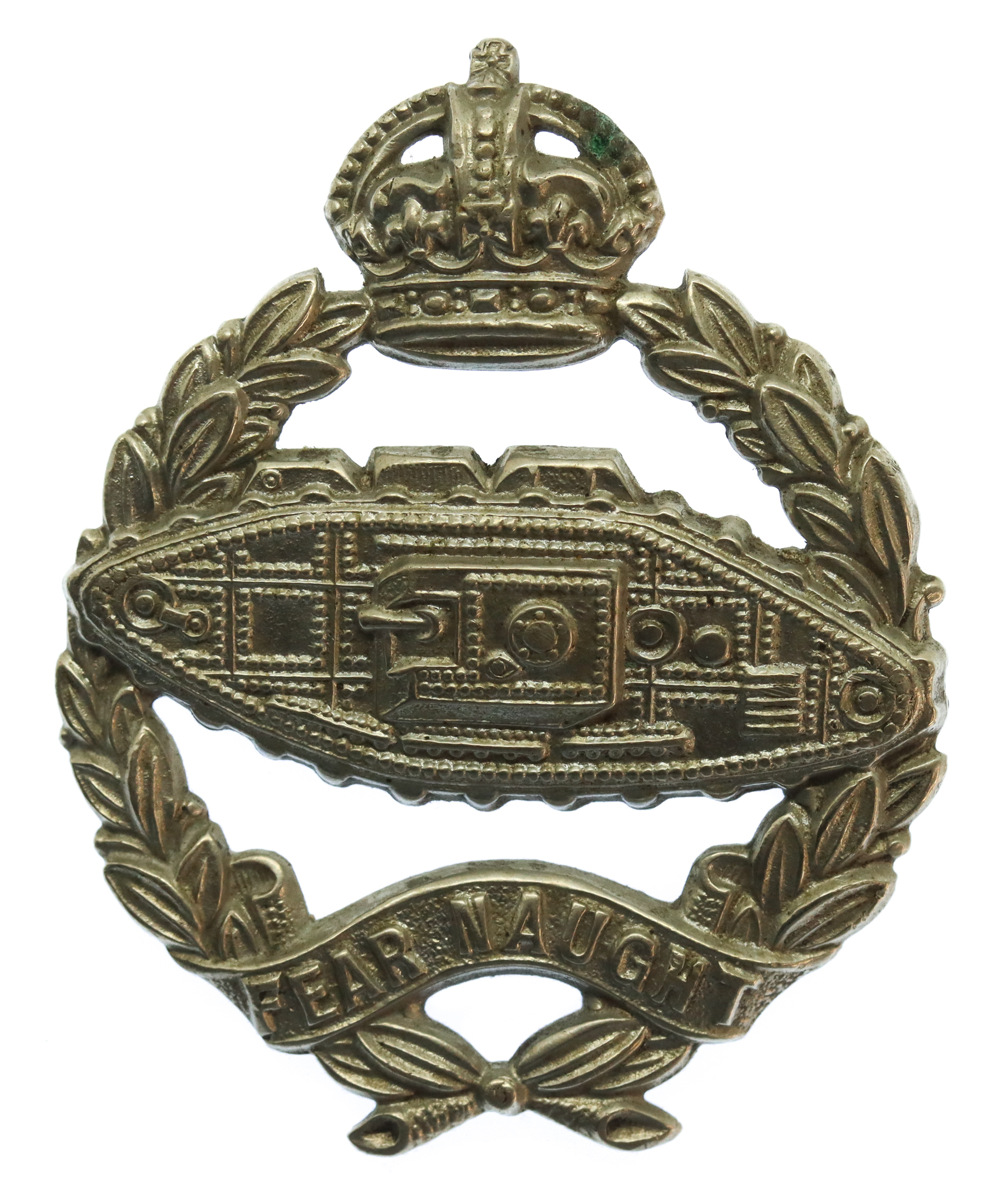 Royal Tank Regiment Cap Badge - King's Crown