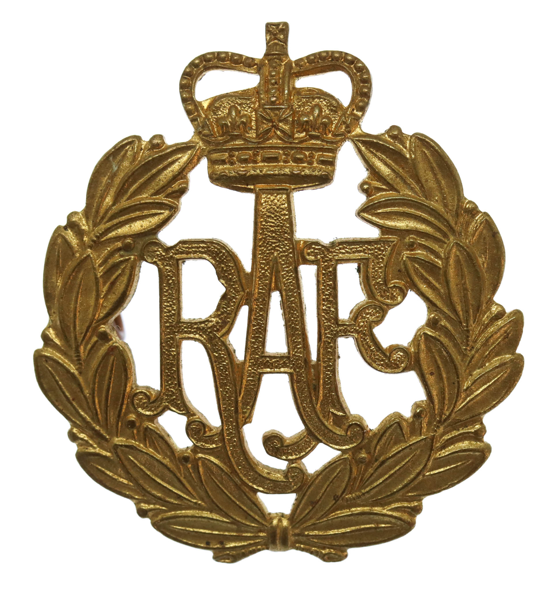 Royal Air Force (R.A.F.) Cap Badge - Queen's Crown