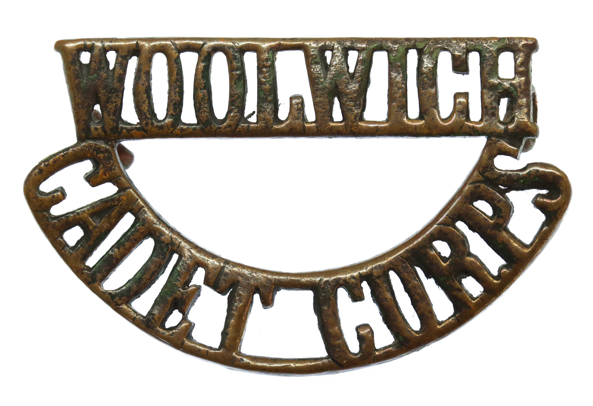 Woolwich Cadet Corps (WOOLWICH/CADET CORPS) Shoulder Title