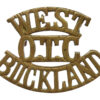 West Buckland School, Devon O.T.C. Shoulder Title