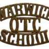 Warwick School O.T.C. (WARWICK/OTC/SCHOOL) Shoulder Title