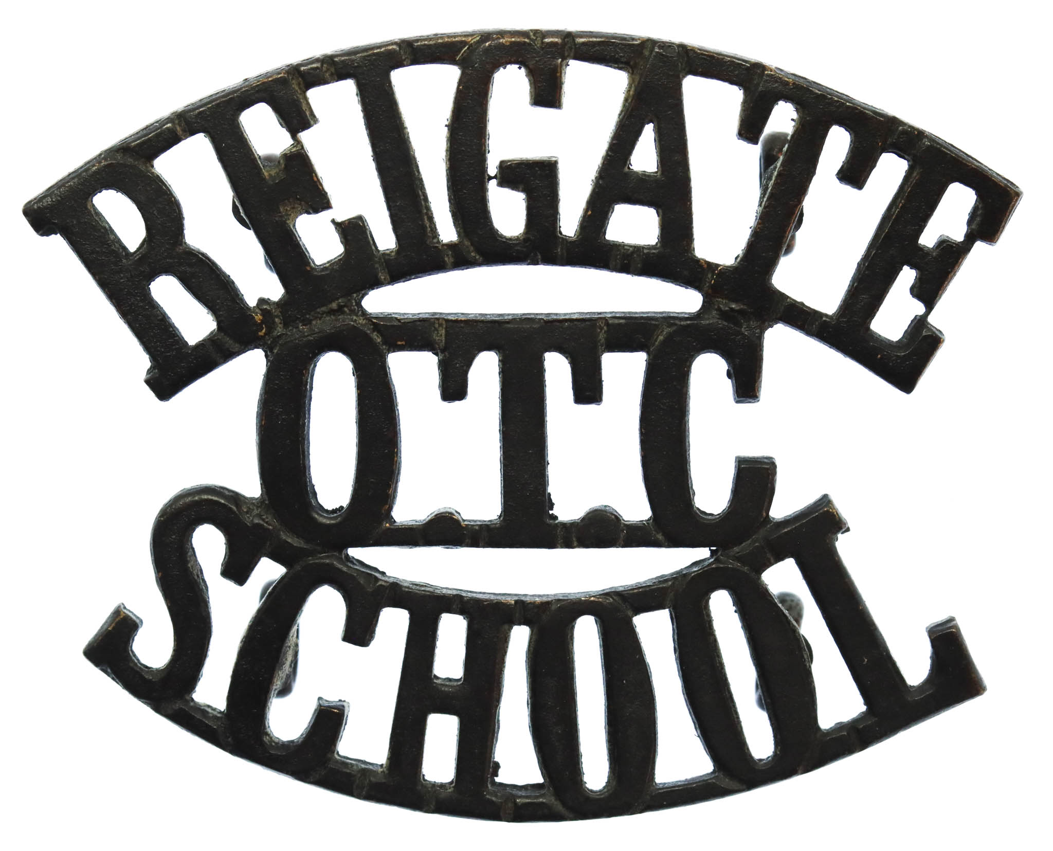 Reigate School O.T.C. (REIGATE/OTC/SCHOOL) Shoulder Title