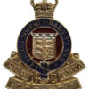 Royal New Zealand Ordnance Corps Anodised (Staybrite) Cap Badge
