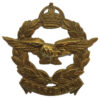 South African Air Force (S.A.A.F.) Cap Badge - King's Crown