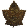 Canadian 102nd Infantry Bn. (North British Columbians) WW1 CEF Collar Badge