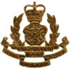 Royal Grammar School Lancaster C.C.F. Cap Badge - Queen's Crown