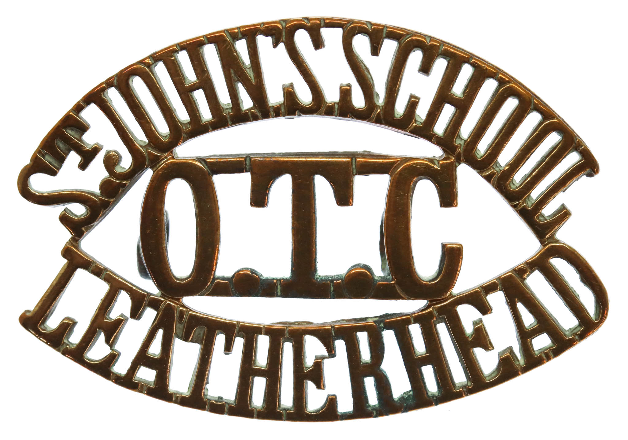 St. John's School, Leatherhead O.T.C. (ST. JOHN'S SCHOOL/OTC/LEATHERHEAD) Shoulder Title