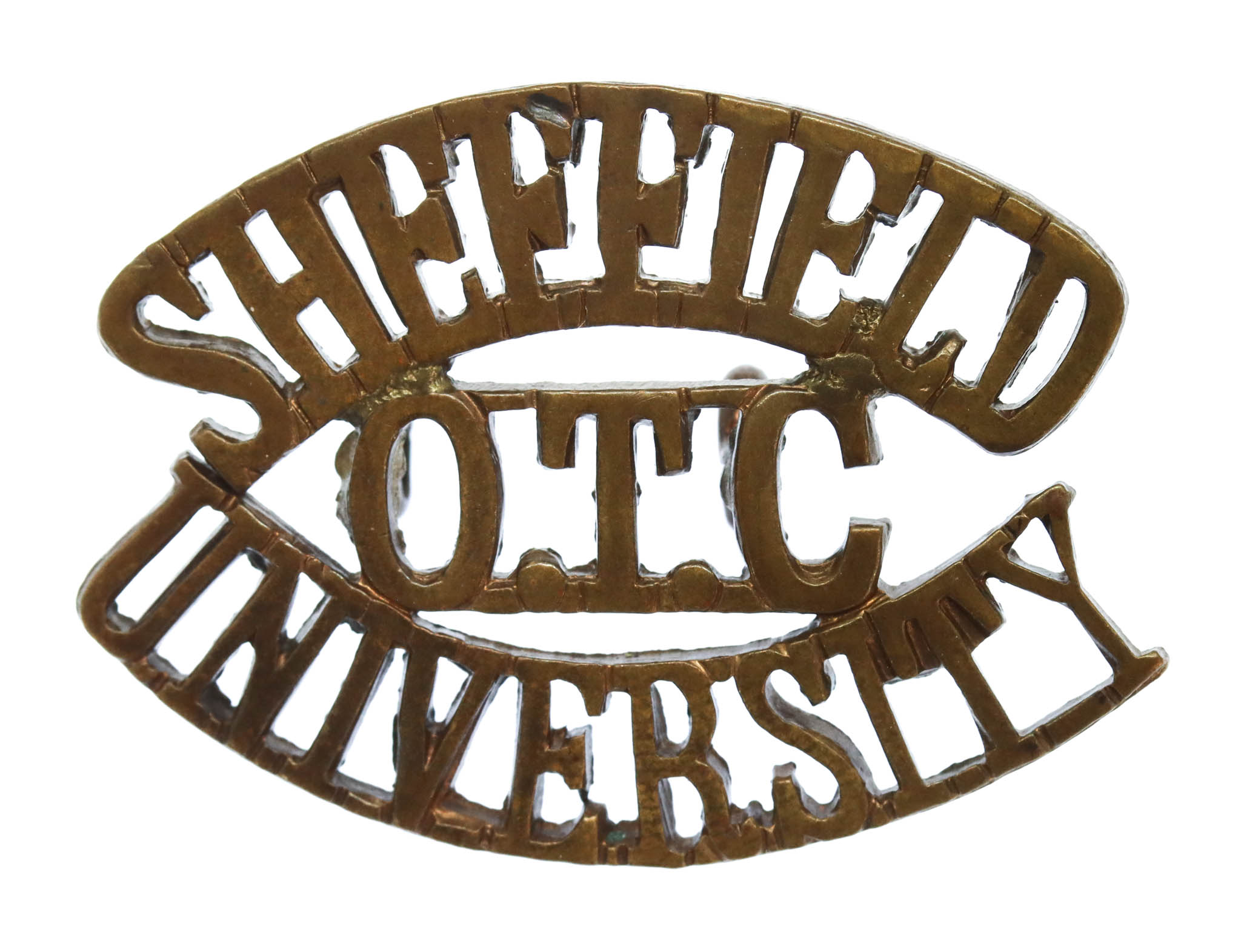 Sheffield University O.T.C. (SHEFFIELD/OTC/UNIVERSITY) Shoulder Title