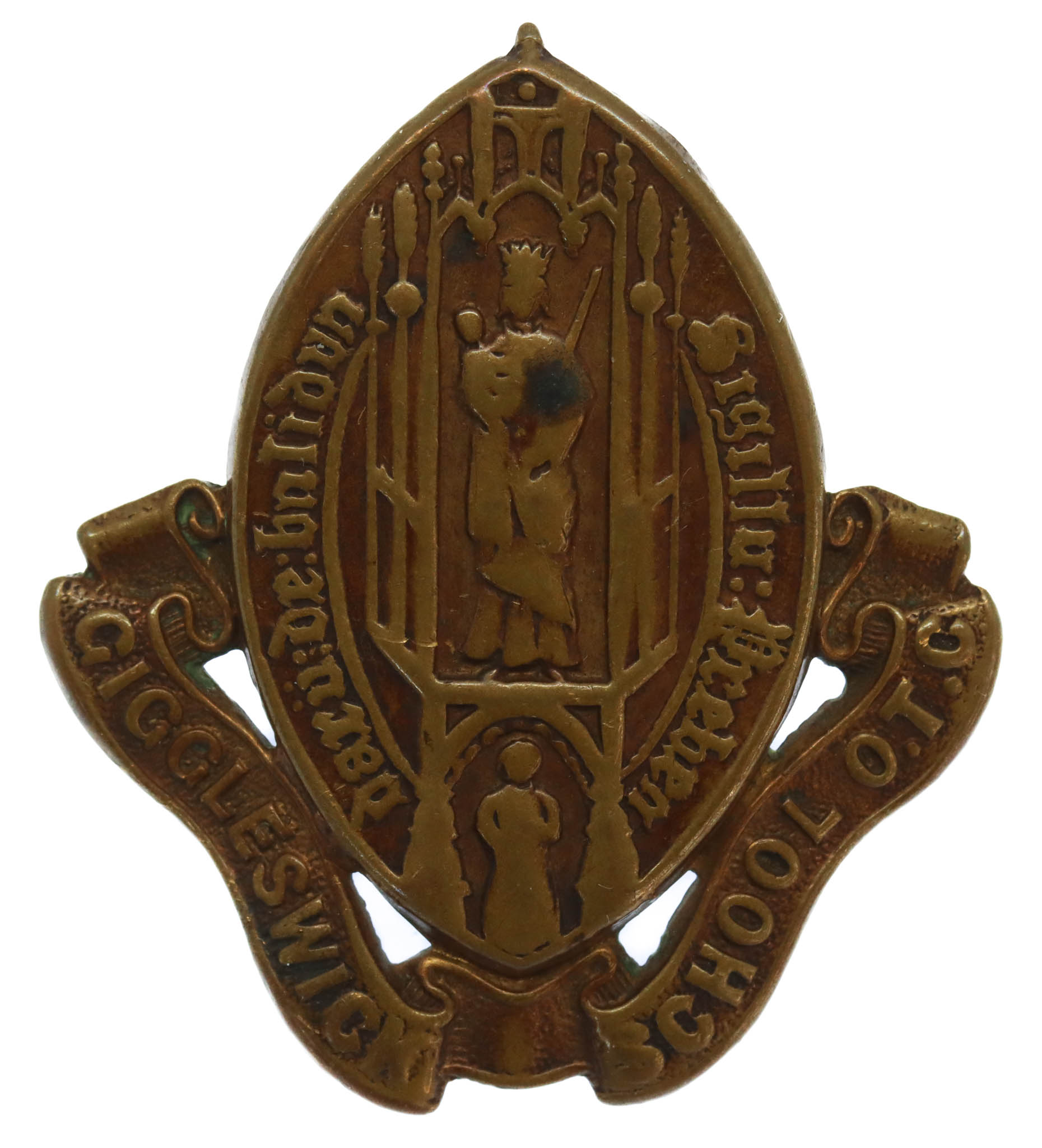Giggleswick School O.T.C. Cap Badge