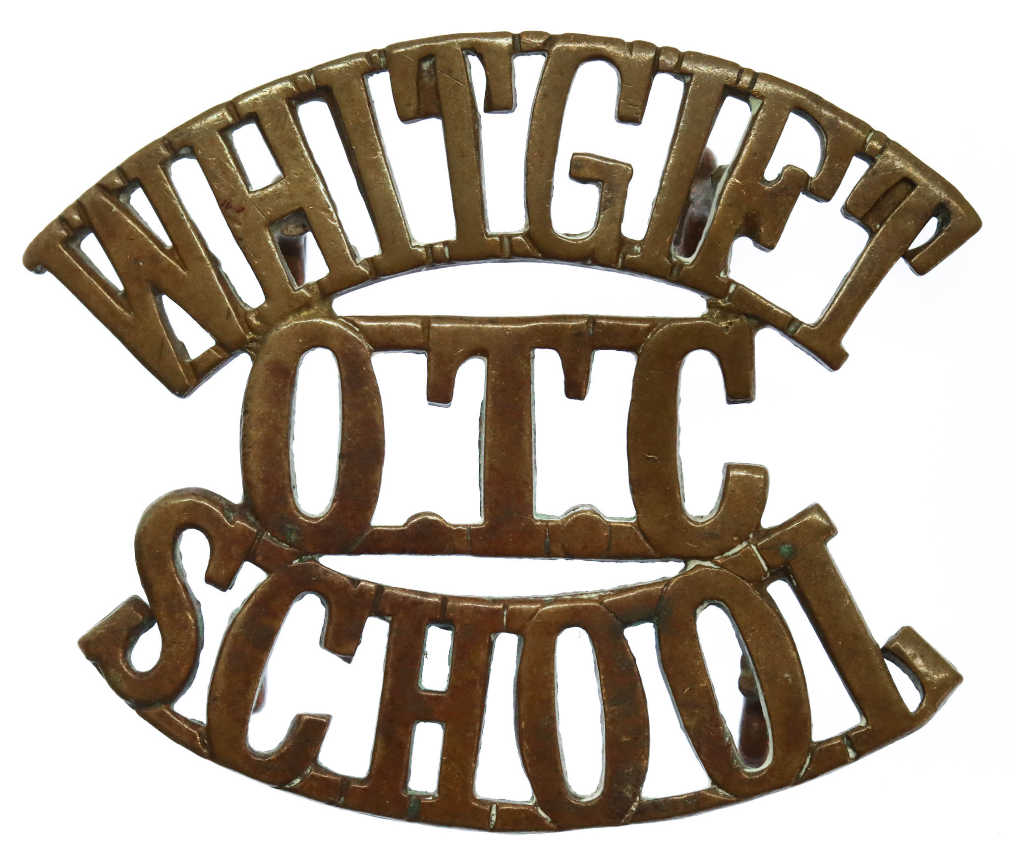 Whitgift School O.T.C. (WHITGIFT/O.T.C/SCHOOL) Shoulder Title