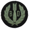 Royal Air Force (R.A.F.) Bomb Disposal Cloth Arm Badge