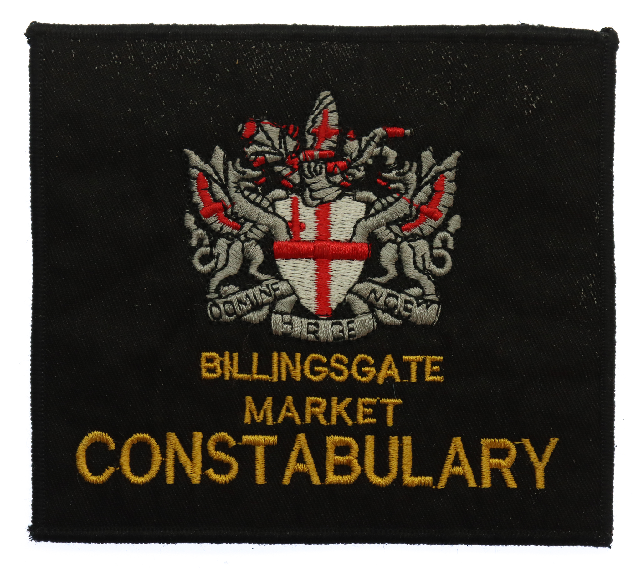 Billingsgate Market Constabulary Cloth Patch Badge
