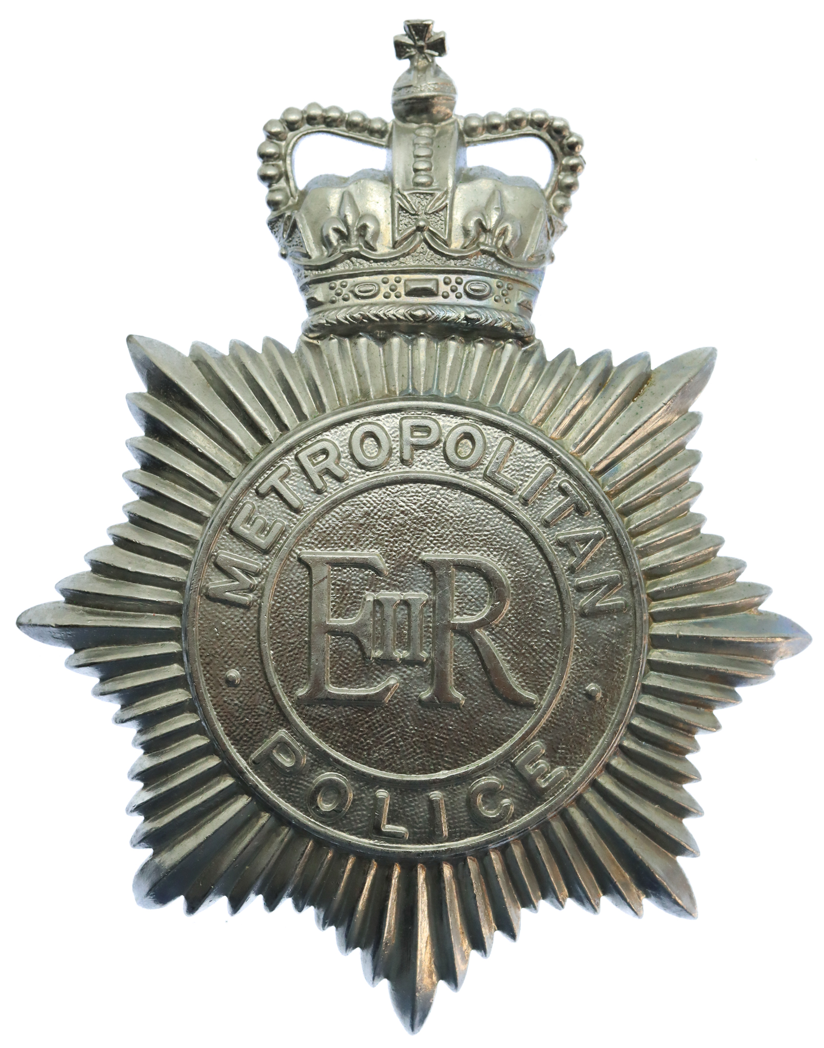 Metropolitan Police Helmet Plate - Queen's Crown