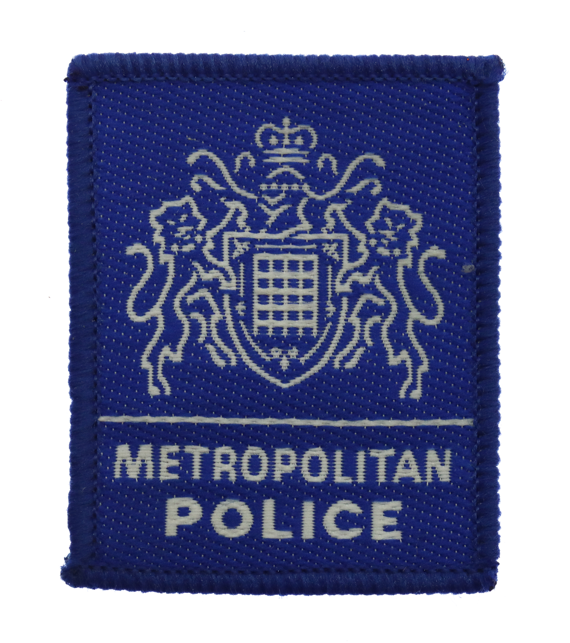 Metropolitan Police Cloth Patch Badge 