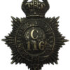 Bristol Constabulary Night Helmet Plate (C116) - King's Crown