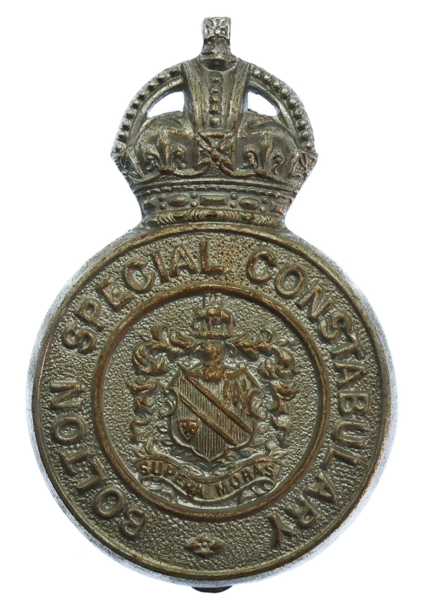 Bolton Special Constabulary Cap Badge - King's Crown