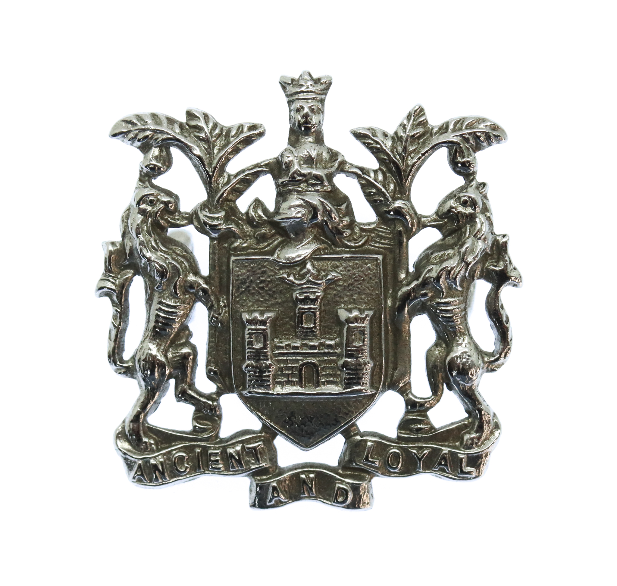 Wigan Borough Police Collar Badges