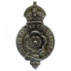 North Riding Constabulary Collar Badge - King's Crown