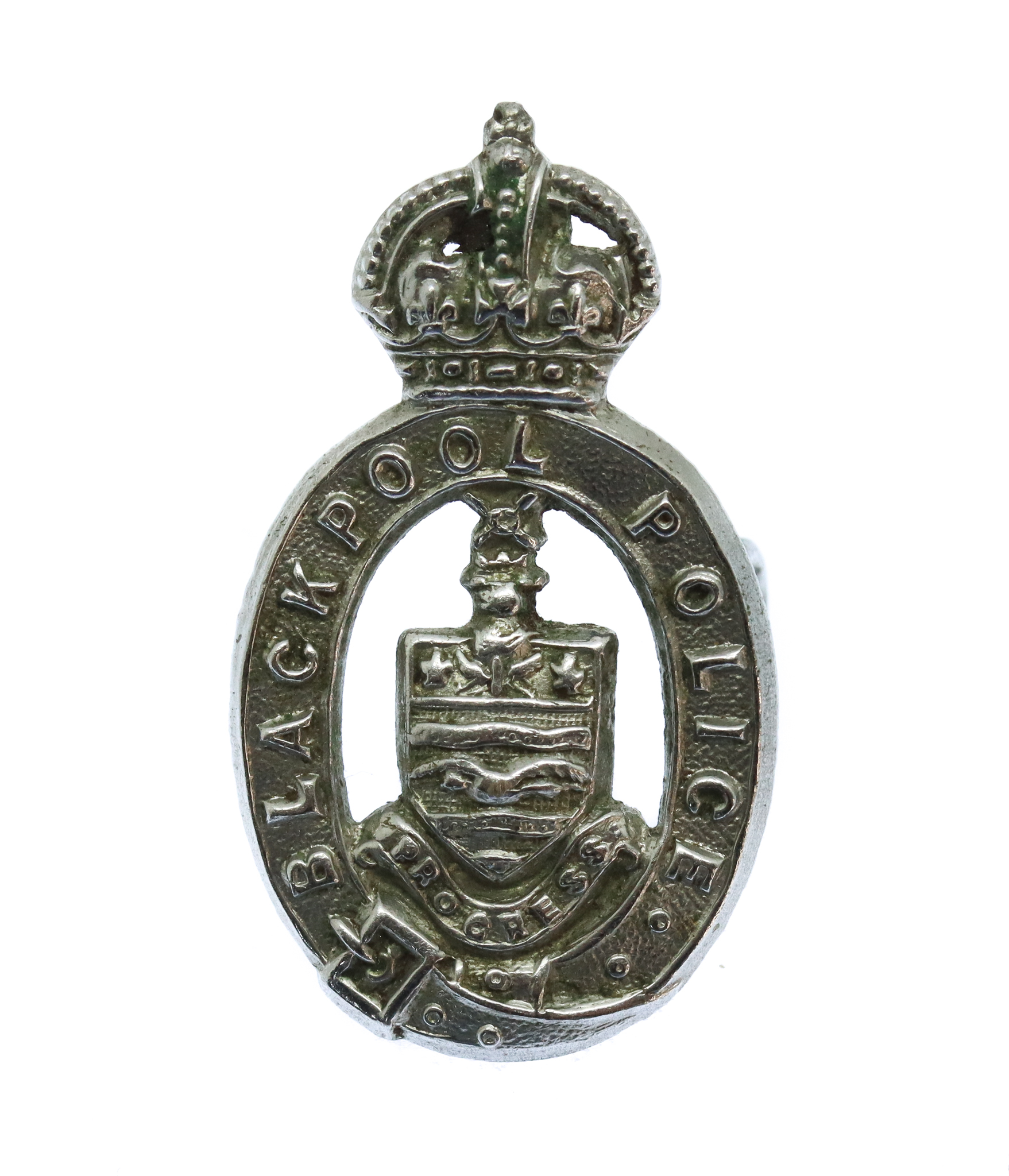 Blackpool Police Collar Badge - King's Crown