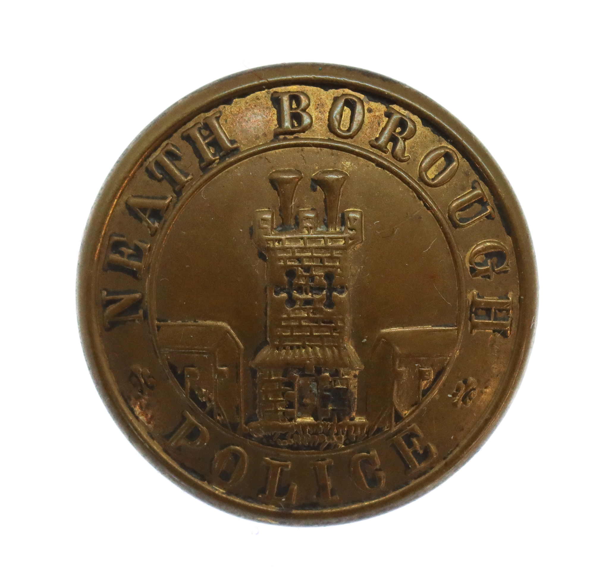 Neath Borough Police Coat of Arms Button (26mm)