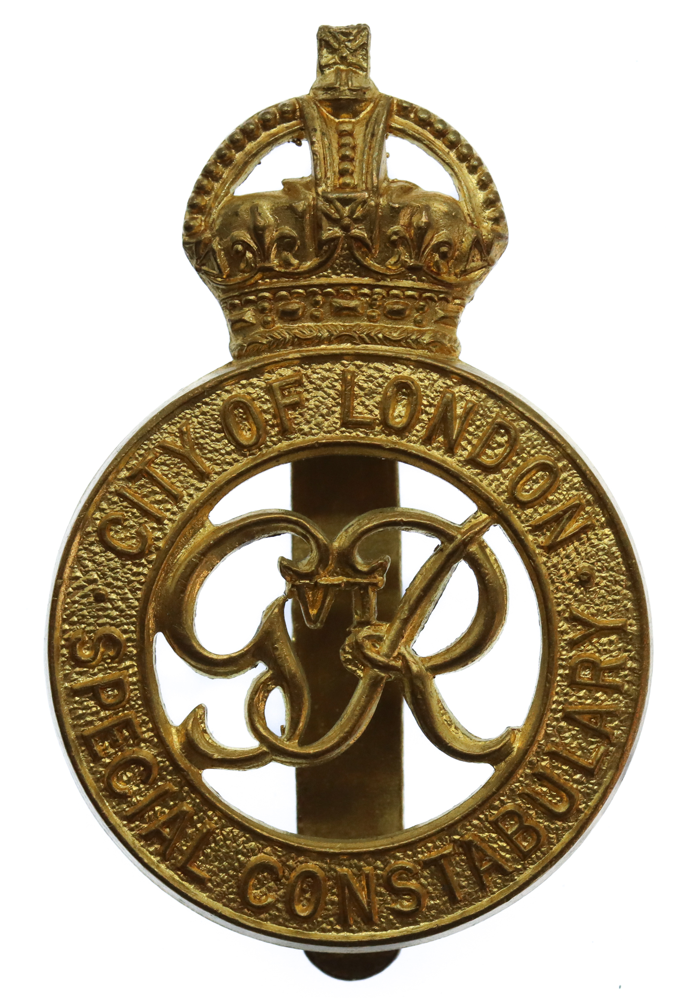 George VI City of London Special Constabulary Cap Badge
