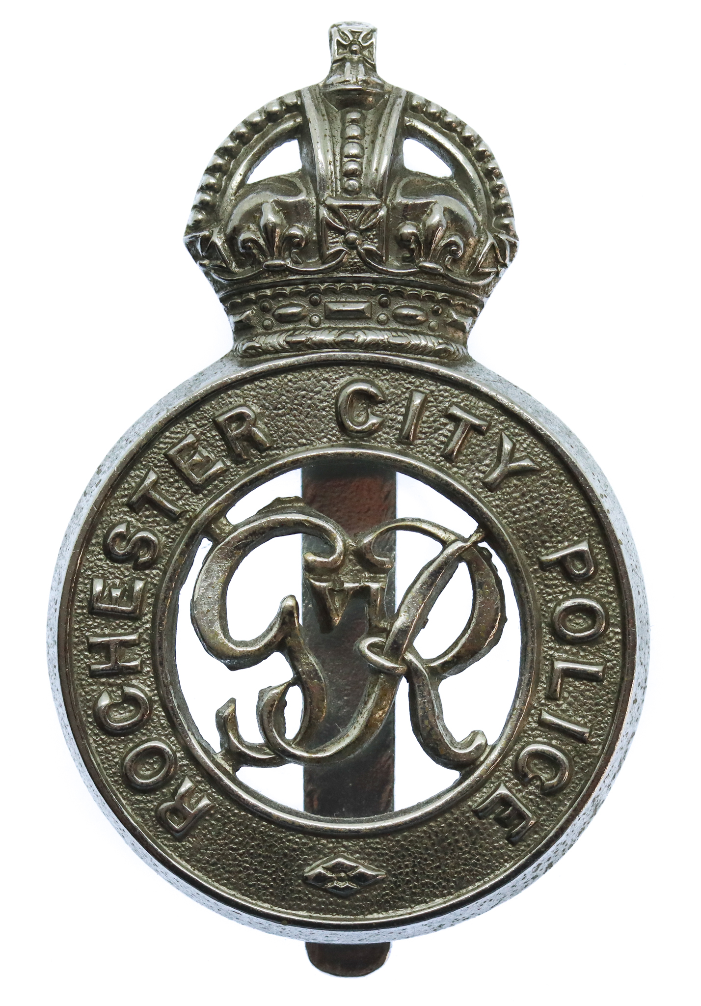 George VI Rochester City Police Cap Badge 