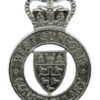 West Suffolk Constabulary Cap Badge - Queen's Crown