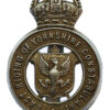 East Riding of Yorkshire Constabulary Cap Badge - King's Crown