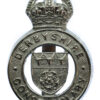 Derbyshire Constabulary Cap Badge - King's Crown 