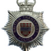 British Transport Police (B.T.P.) Enamelled Helmet Plate - Queen's Crown