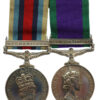 OSM Afghanistan & Campaign Service Medal (Clasp - Northern Ireland) Pair - Mne. L. Dunning, Royal Marines