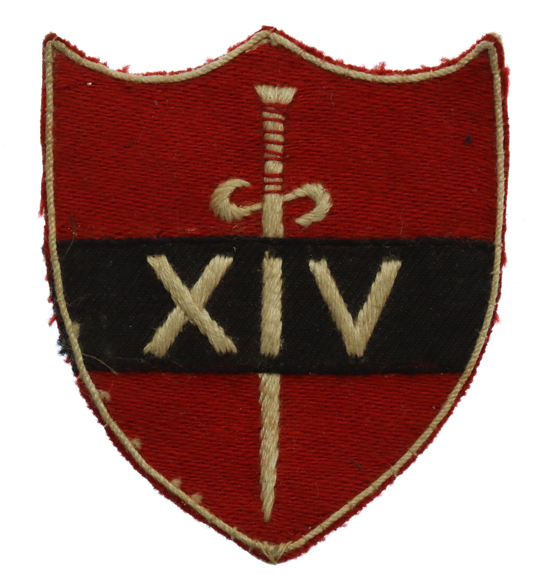 14th Army Cloth Formation Sign