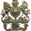 Victorian 1st East York Artillery Volunteers Helmet Plate