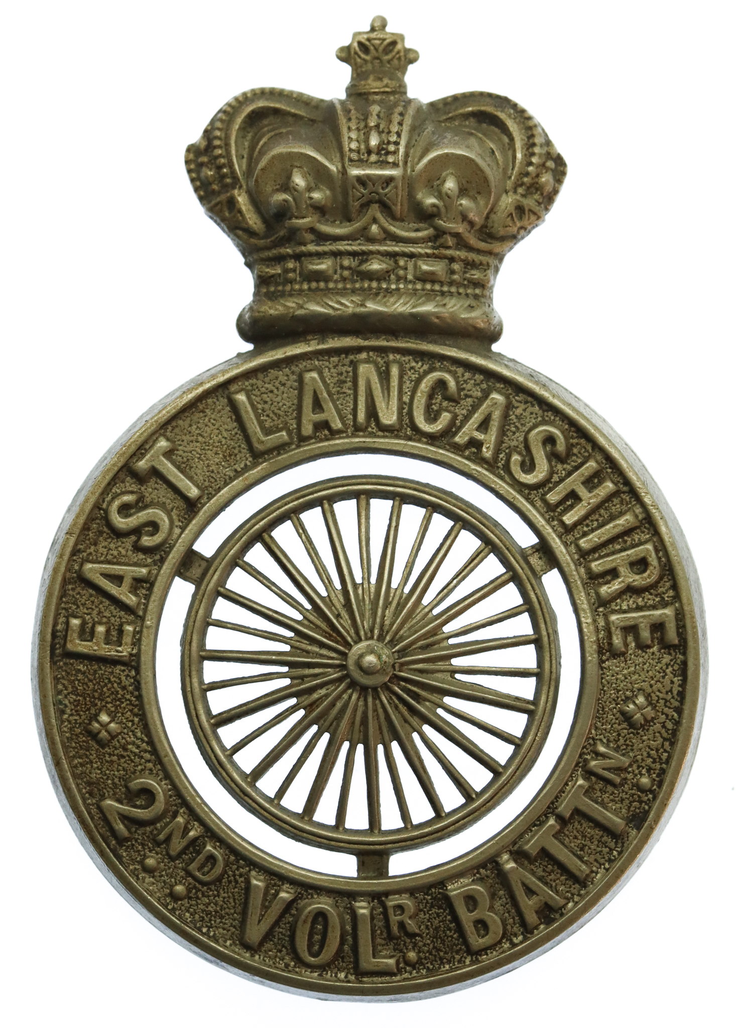 Cyclist Company 2nd Volunteer Bn. East Lancashire Regiment Pouch Belt Plate