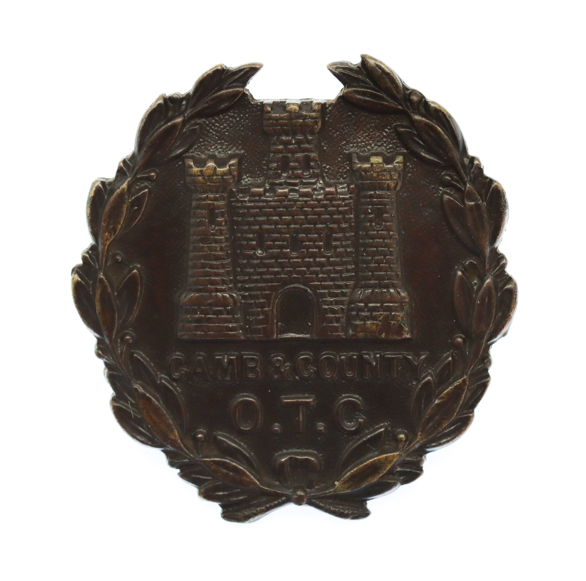 Cambridge & County School O.T.C. Cap Badge